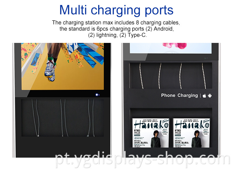 LCD Koisk Charging Station